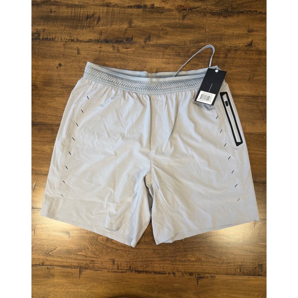 Ten Thousand 7" Session Short Lined Sleet Grey Mens Medium NWT